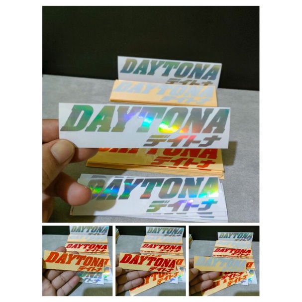 Sticker Daytona cutting