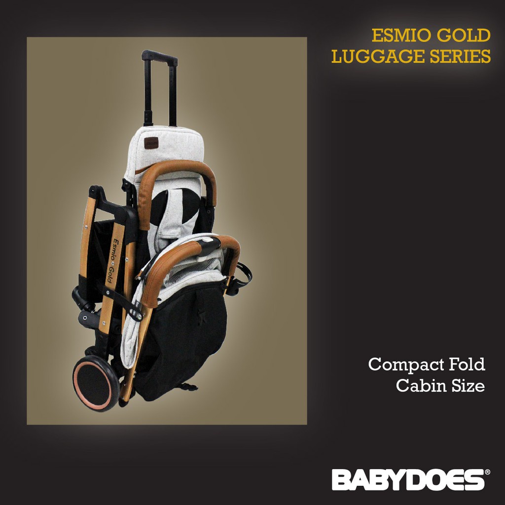 Baby Does Esmio Gold Baby Stroller / Stroller Kereta Dorong Bayi BabyDoes Esmio Gold