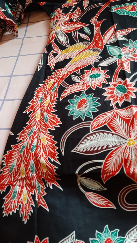 Grosir Terlaris Genes Jelita Tunic Navbor Yelbor Whitbor Creambor Tunik Batik Modern Hrb057