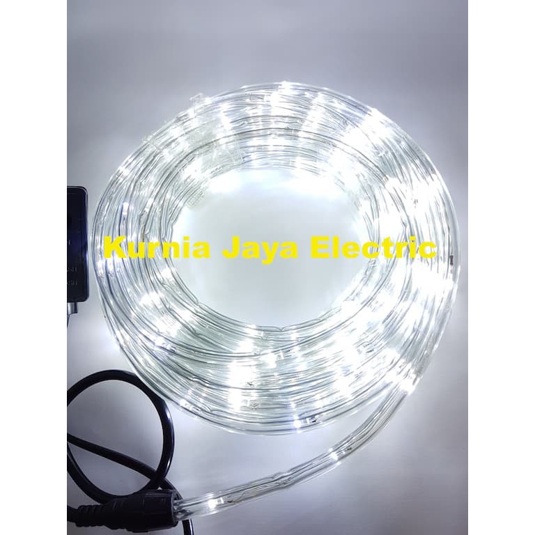 Lampu Dekorasi Hias Selang Led Putih 10M