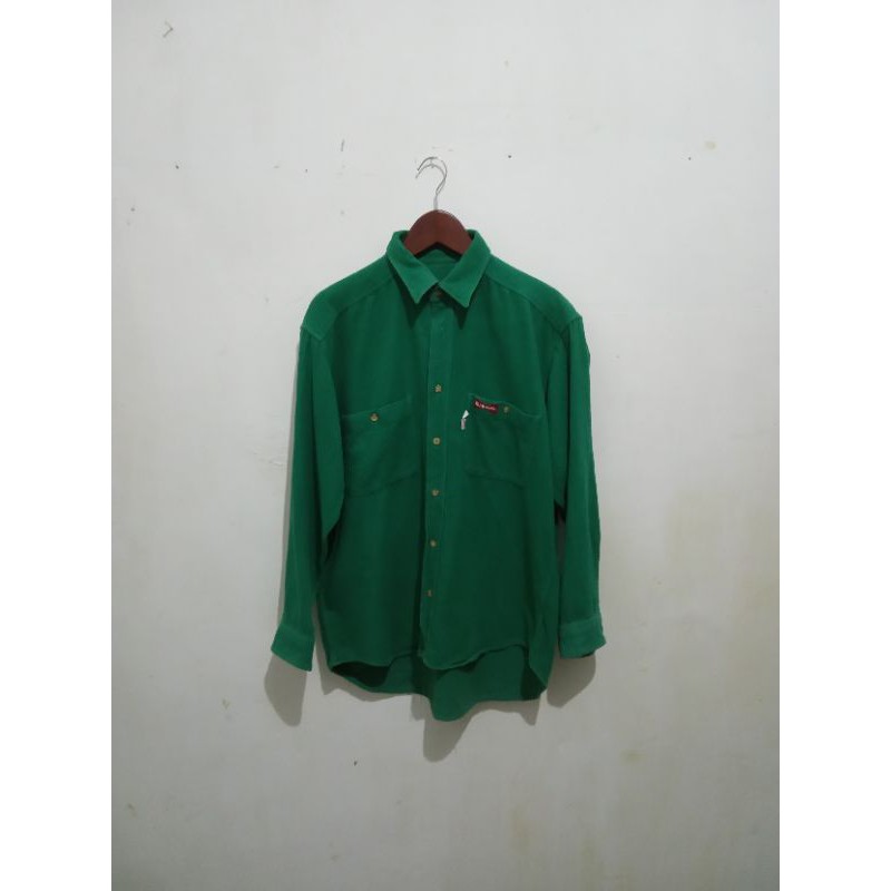 kemeja vintage budweiser