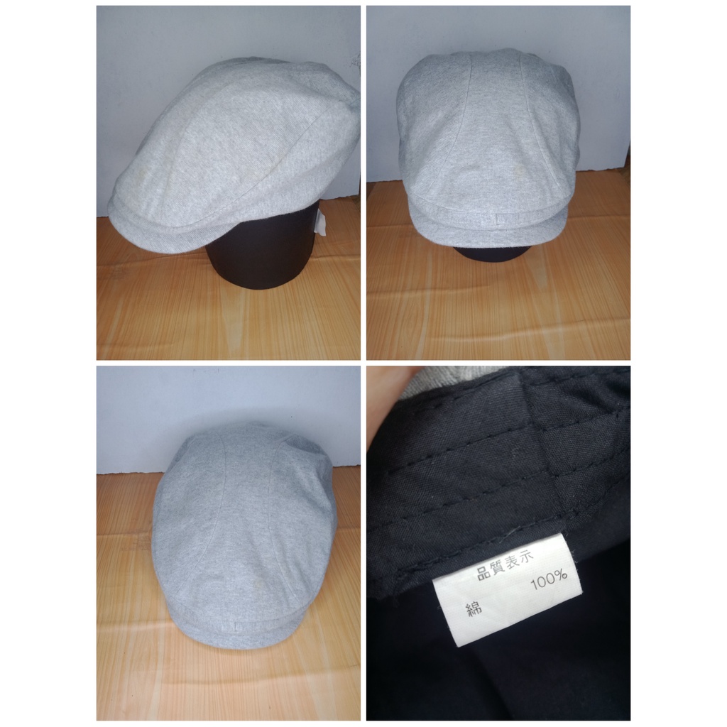 IN01-TOPI COPET/TOPI PELUKIS/TOPI SENIMA/TOPI PRIA WANITA/TOPI COPET SECOND PRELOVED