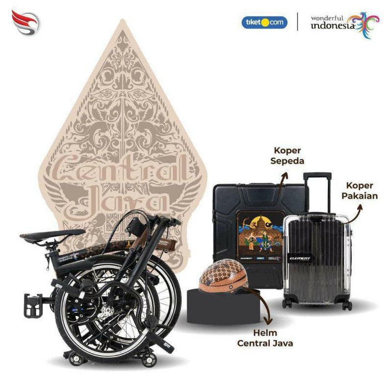 Sepeda Lipat Element Pikes Gen 2 Java Murah