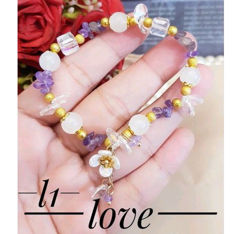 Gelang Tangan Wanita Batu Kristal 128221