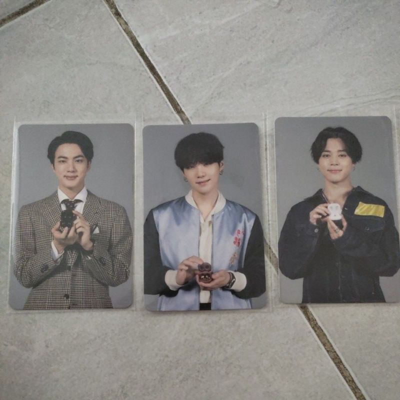 photocard bts x samsung (suga damage)