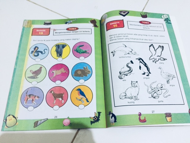 Buku Anak - Belajar Menulis dan Latihan Keterampilan Untuk Anak TK/SD Kelas 1 (SDO)