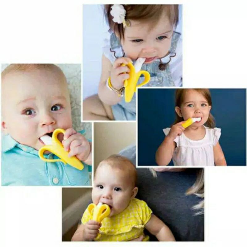 Silicone Silikon Teether rattle gelang Baby GIGITAN BAYI Buah dan Animal Makassar