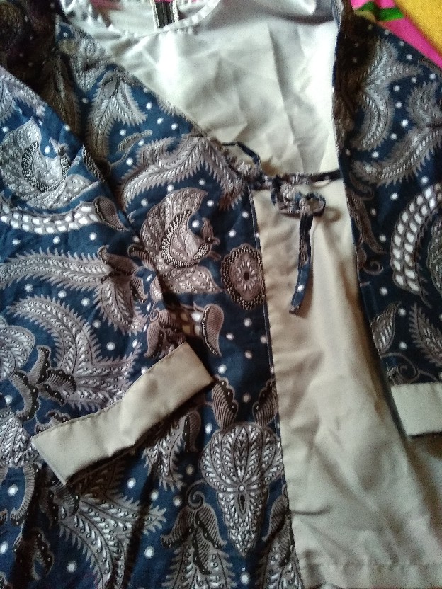 Atasan Batik Wanita Dolby Dolbi Dobby Doby Tenun Sutra Halus Best Seragam