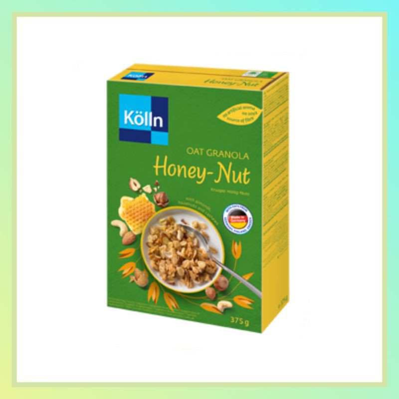 

Kolln Oat Granola Honey Nut 375 gram - Makanan Sehat