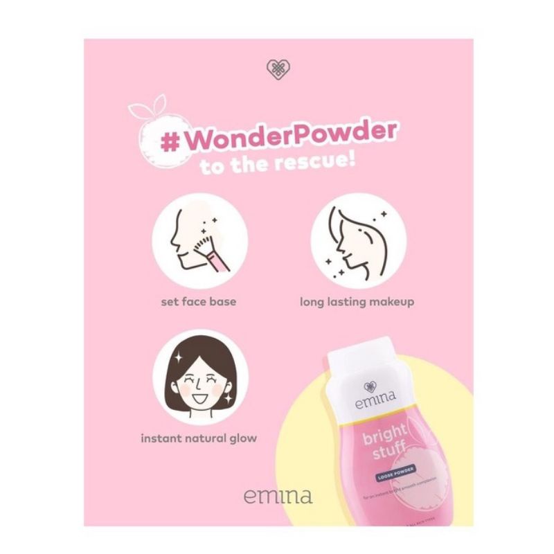 Emina Bright Stuff Loose Powder