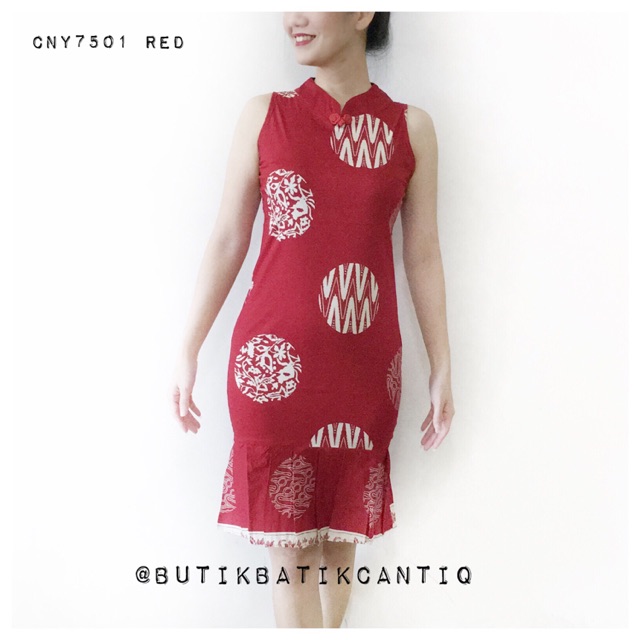 Cny danielle batik dress