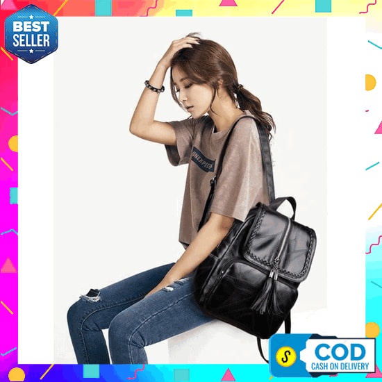 Maika 95 Tas Sekolah Tas Kerja Ransel Laptop Pria Dan Wanita Import Terbaru Jt8038 Terbaru Kualitas 