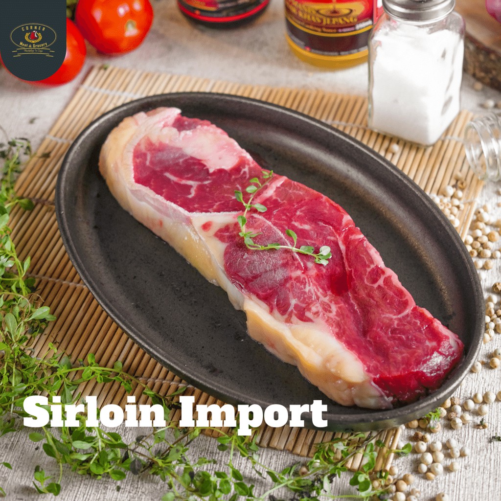 

SIRLOIN STEAK IMPORT / HAS LUAR 500 gram