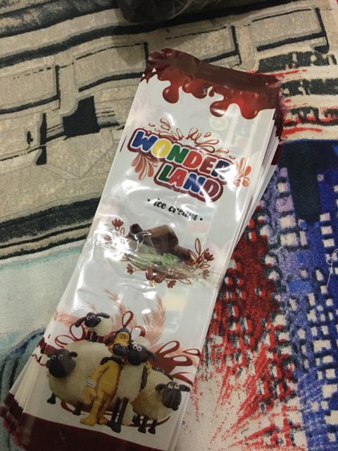 Kemasan Es Baru Wonderland - Plastik Es - Bungkus Es Krim Stik