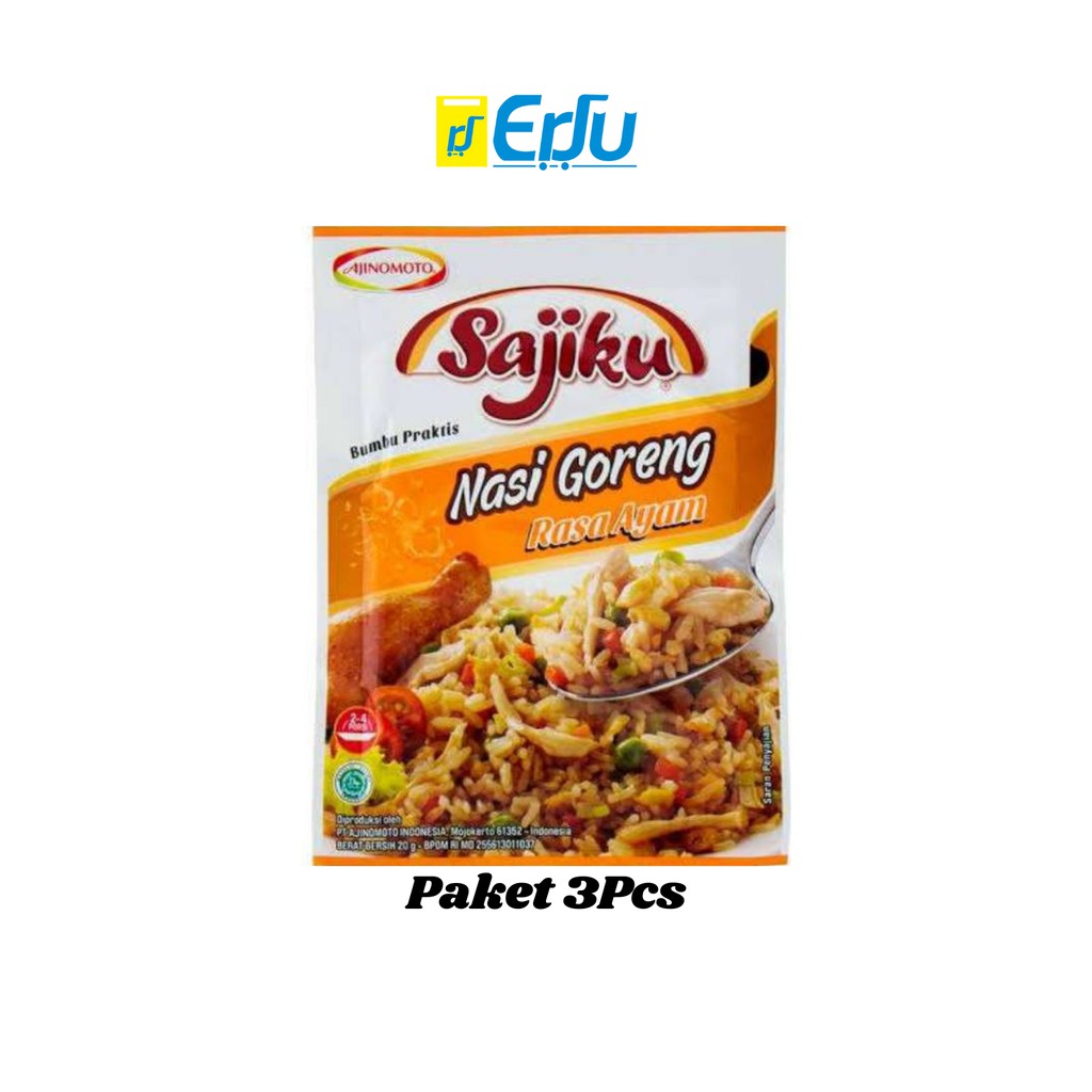 

Paket 3Pcs Sajiku Bumbu Nasi Goreng Ayam