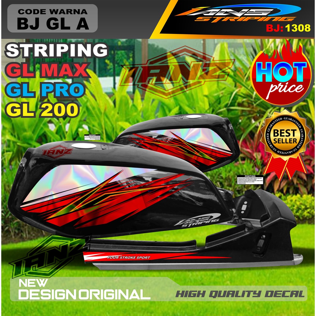 STRIPING CUSTOM GL 2000 HOLOGRAM / STRIPING GL PRO MAX VARIASI HOLOGRAM / STRIPING GL HOLOGRAM