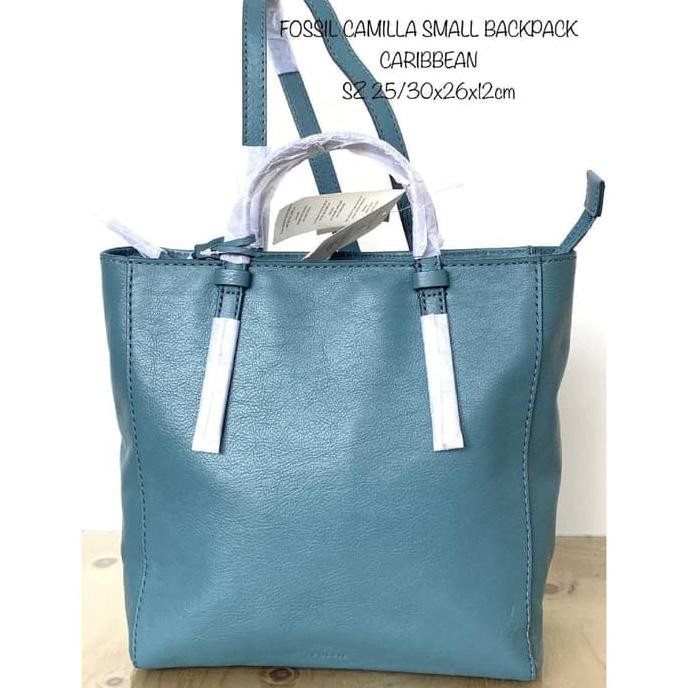 Kualitas Terbaik TAS RANSEL FOSSIL BACKPACK SMALL CAMILLA CARIBBEAN STOK TERBATAS
