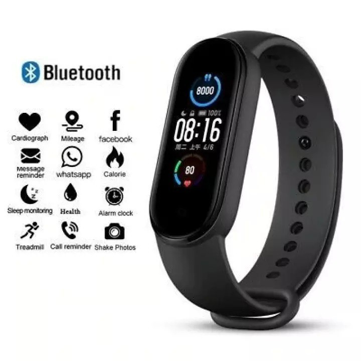 Smart Watch M6 Smartwatch M6 Like Mi Band 6/ Jam Tangan M6 Smart Band