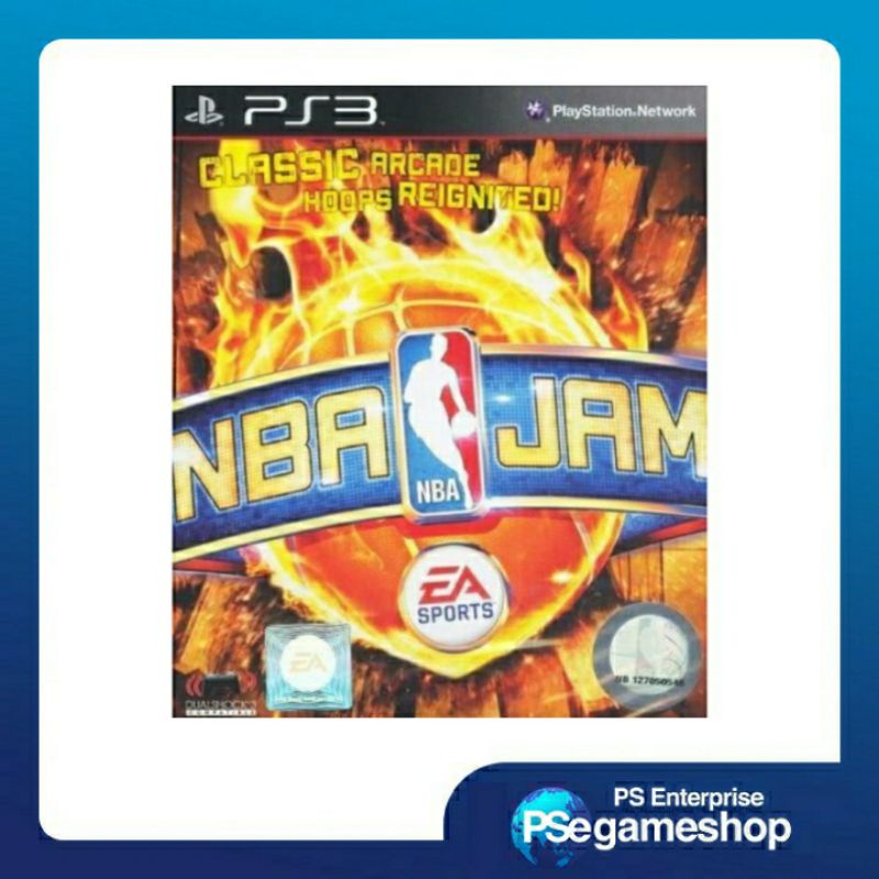 Ps 3 NBA JAM - (  Eng - noseal ) Preloved