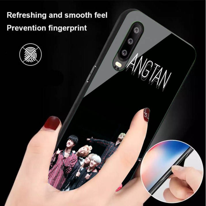 [K32] Soft Case Glass K-Pop For Oppo/Vivo/Xiaomi/Samsung/Iphone/Realme