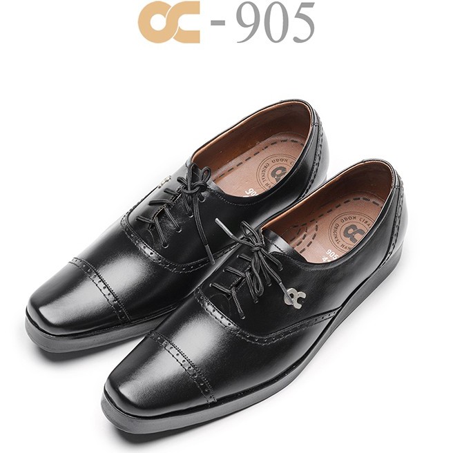 OC 905 BLACK SEPATU KULIT PRIA TERBAIK ODONCIBADUYUT