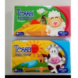 tisu tessa 50s 1 dus/80pcs travelpack