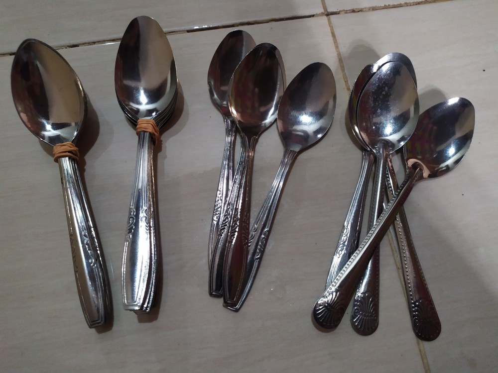 Sendok Makan Stainless Stenlis 18gr Satuan