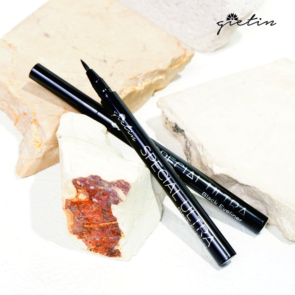 BPOM GIETIN SPECIAL ULTRA BLACK EYELINER GT05 [Emperor]