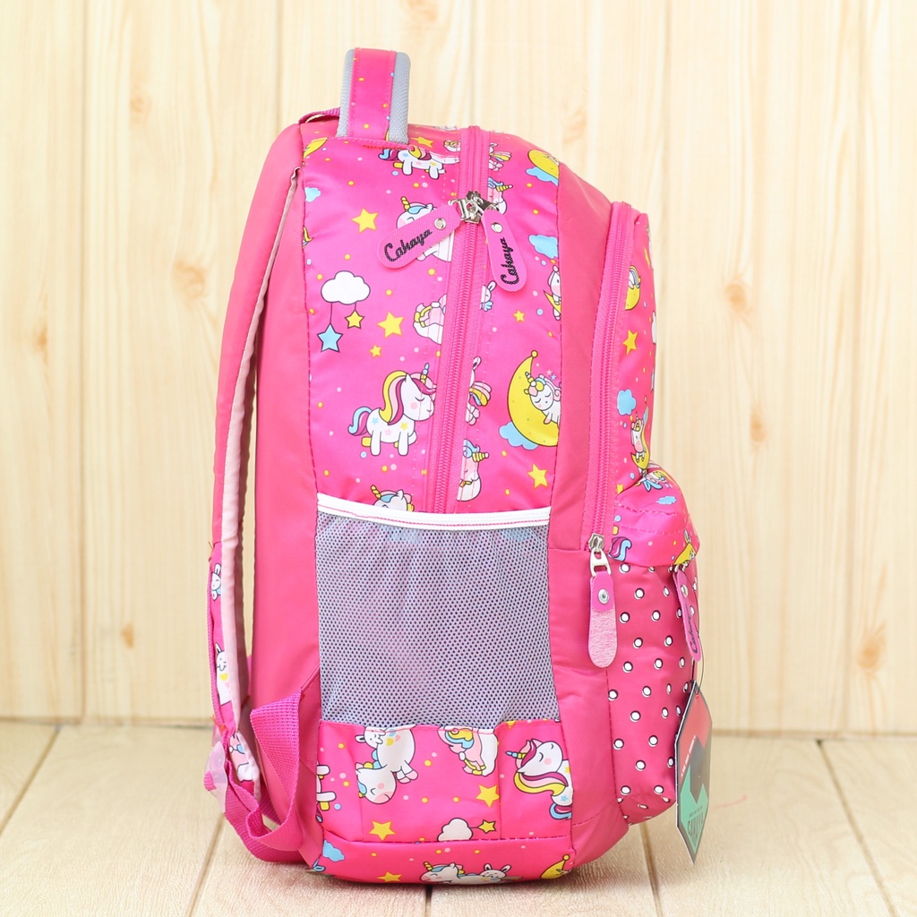 Tas Sekolah Anak Perempuan Ransel Cewek Unicorn Pink PAUD TK SD Murah Terbaru Karakter Motif Awet