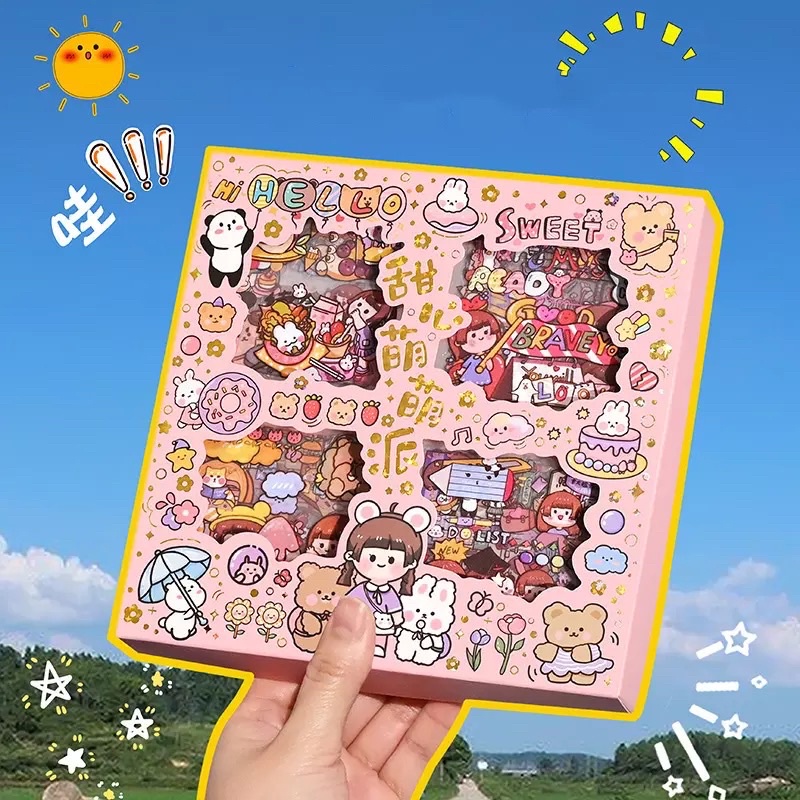 

Stiker Dekorasi yumi Aesthetic DIY Diary / Sticker Deco Tumblr DC7