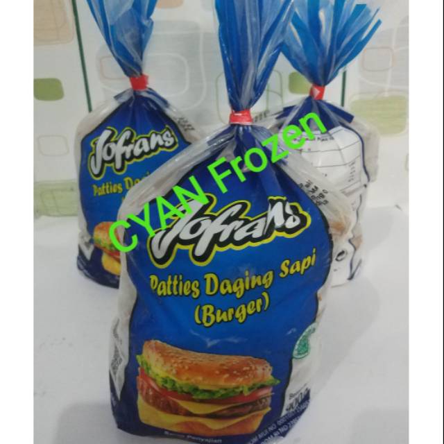 

Jofrans Burger Beef Patties 900gr
