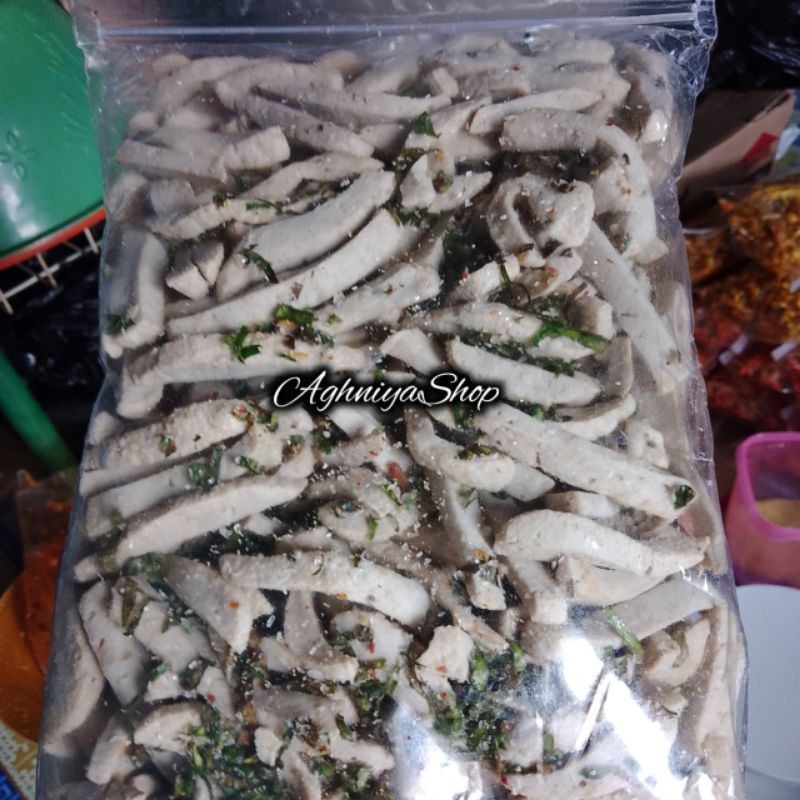 

BASRENG ORIGINAL STIK 500gram BASO GORENG REMPAH EXTRA DAUN JERUK