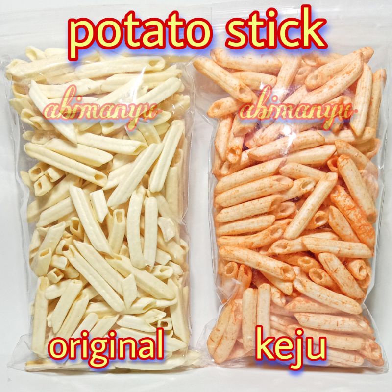 

snack potato stick / stick kentang saos colek