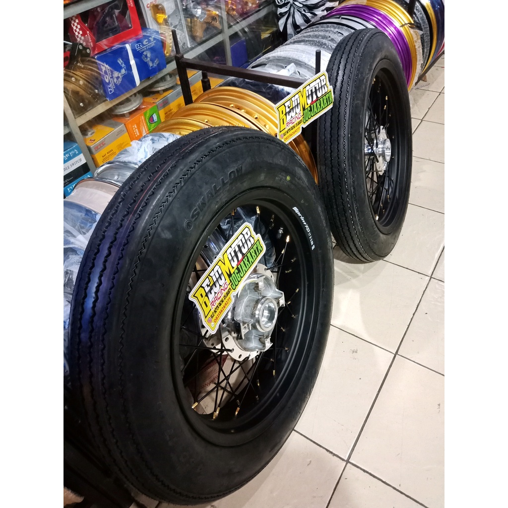 paket ban japstyle Classic fullset tinggal pasang buat tiger revo byson Vixion thunder mega pro