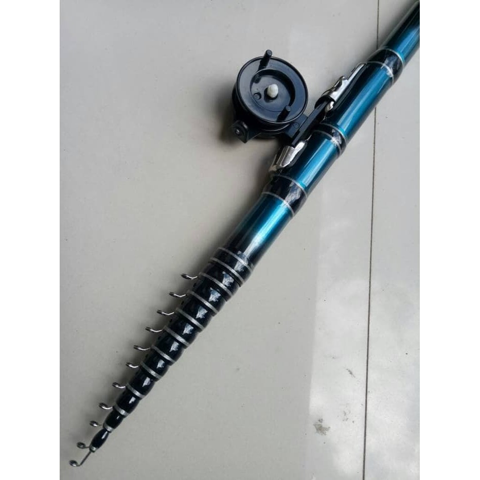 Tegek Custom 360cm ruas pendek Mini keiryu Limited