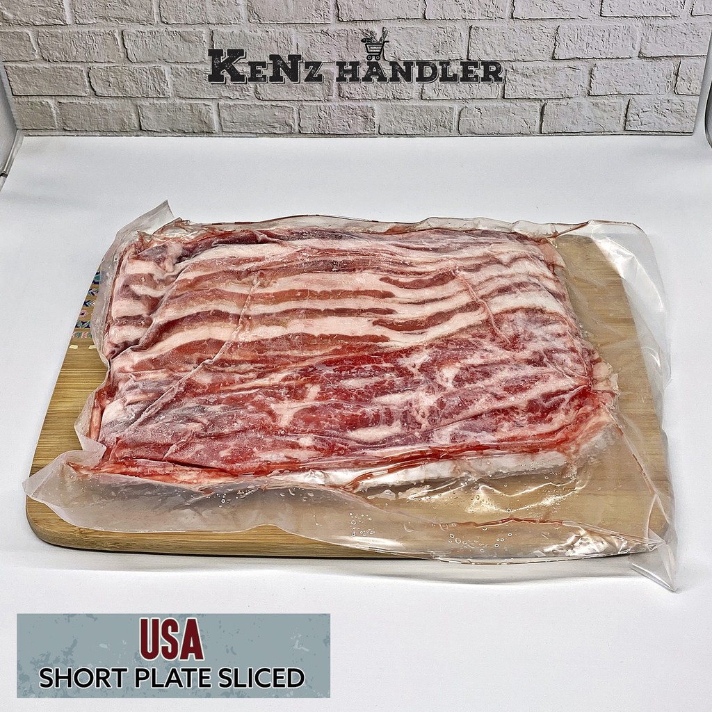 

US SHORT PLATE SLICES 1KG FOR SHABU-SHABU/SUKIYAKI/YAKINIK at KeNz Händler