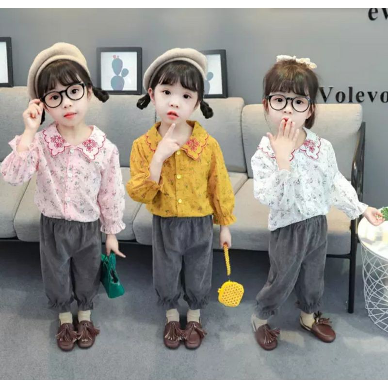 B136 - Setelan Anak Perempuan Import