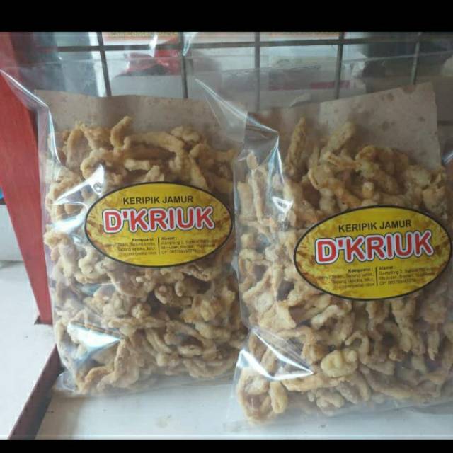 

KRIPIK JAMUR TIRAM