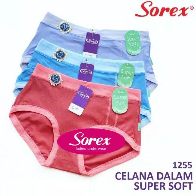 Celana Dalam Cewek Super Soft Sorex 1255 / CD Wanita Super Lembut Sorex1255