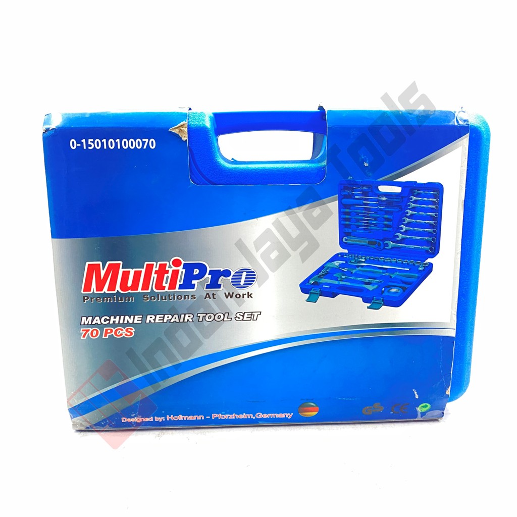 MULTIPRO Machine Repair Tool Kit Set 70 Pcs - Toolkit Peralatan Box