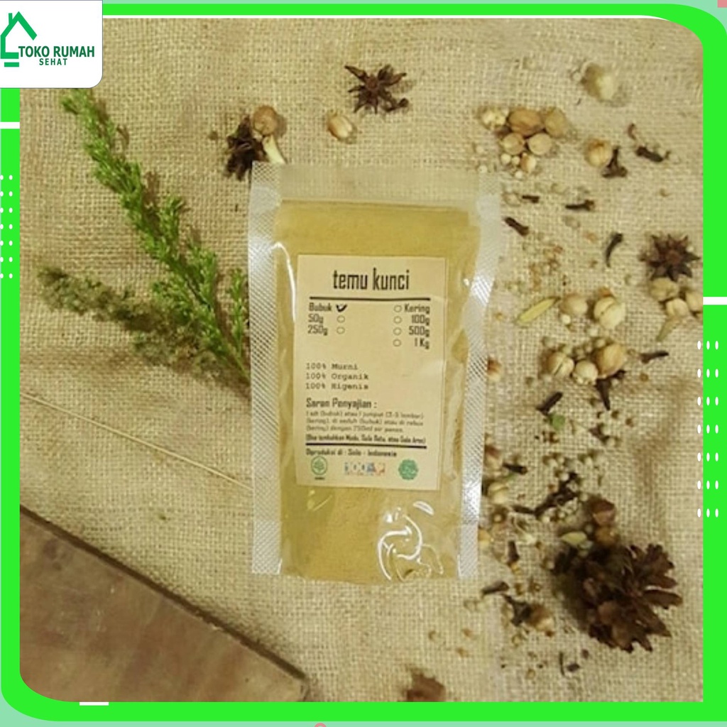 

TEMU KUNCI BUBUK 250 GRAM - Boesenbergia rotunda - PREMIUM QUALI