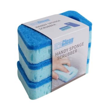 ACE Proclean HANDY SPONGE SCRUBBERS Set 3 Pcs