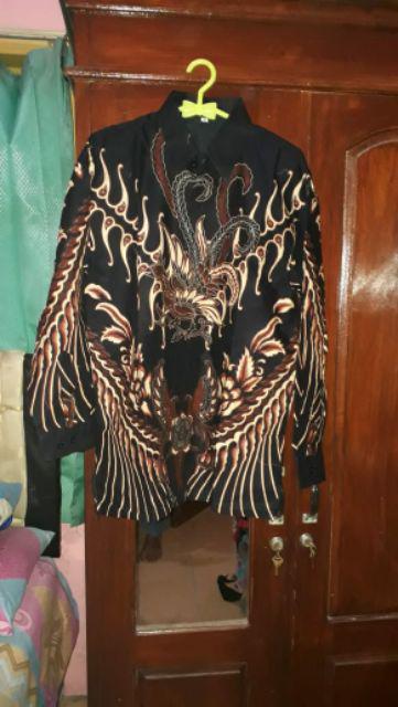Balung Peksi Kemeja Batik Pria Batik Solo Kemeja Pria Lengan Panjang Batik Modern Ori By Dd Store