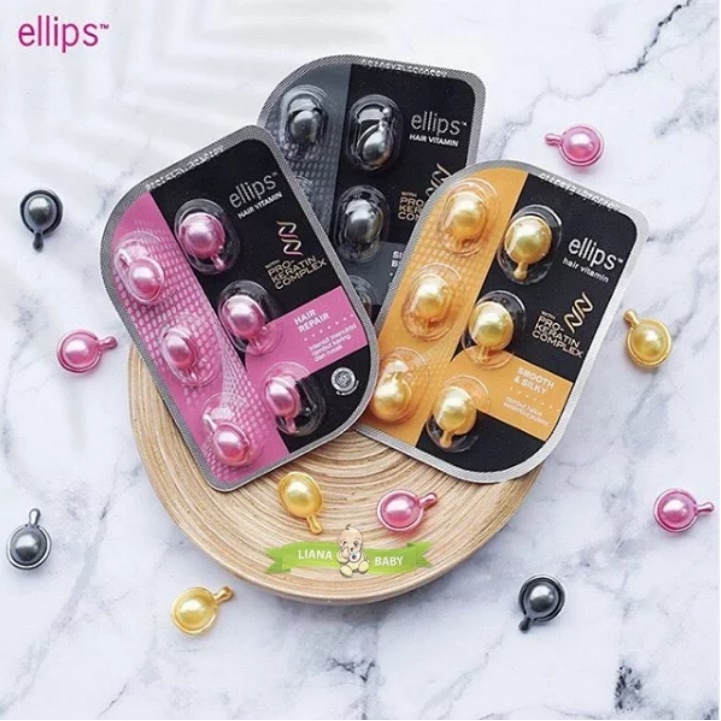 ELLIPS HAIR VITAMIN RAMBUT ELLIPS BLISTER ISI 6