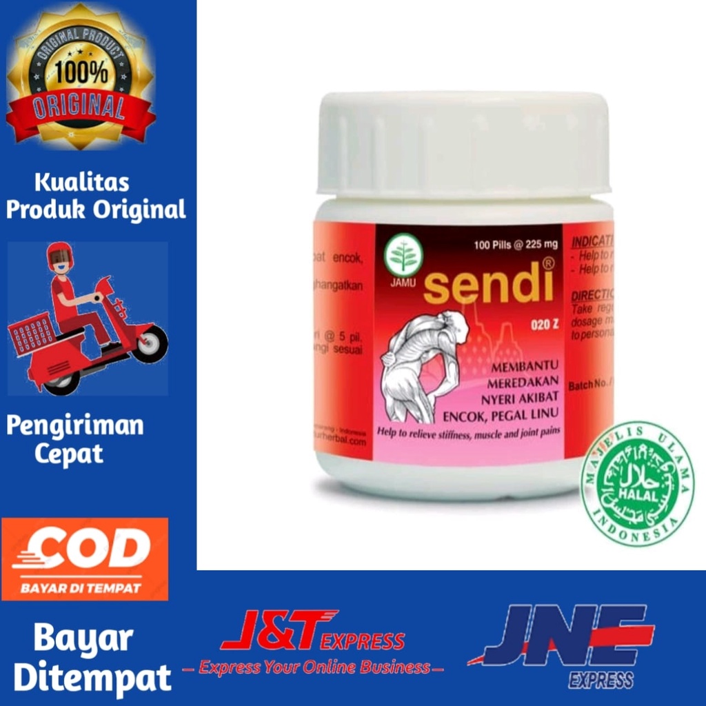 Herbal Suplemen Tulang &amp; Sendi Obat Sakit Syaraf Kejepit Urat Menyempit Nyeri Radang Punggung