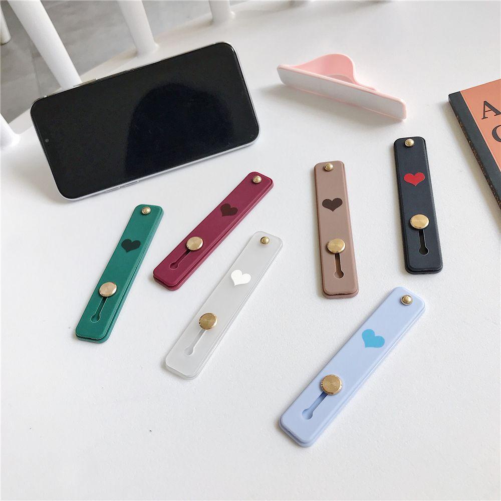 Top Phone Holder Candy Color Bracket Tangan Band Grip Stand