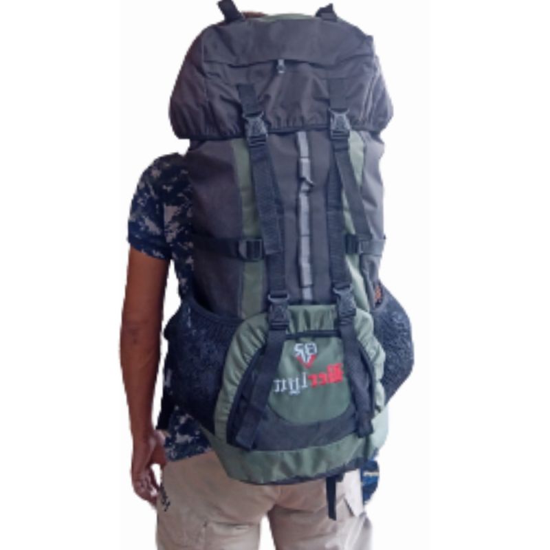 tas carrier 50L tas gunung hiking camping outdoor