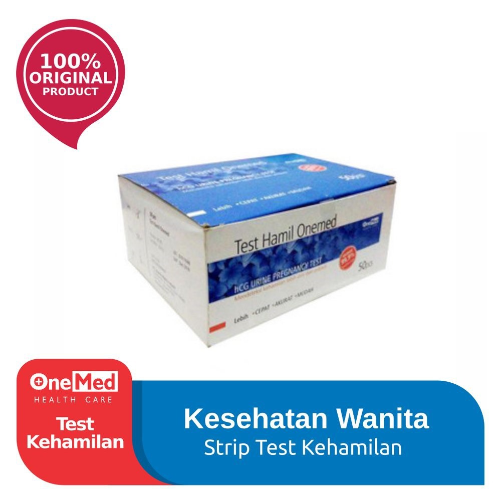 ONEMED MURAH TESTPACK HCG ALAT TES KEHAMILAN INSTANT TESPEK ONE MED hCG URINE PREGNANCY