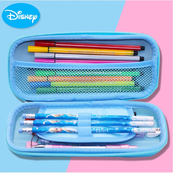 Tempat Pensil Jumbo KAKU DISNEY / Tempat Alat Tulis Besar Gambar Frozen &amp; Mickey Mouse Lucu / Tempat Pensil Princess Ariel Rapunzel Anow White / Pencil Holder Princess