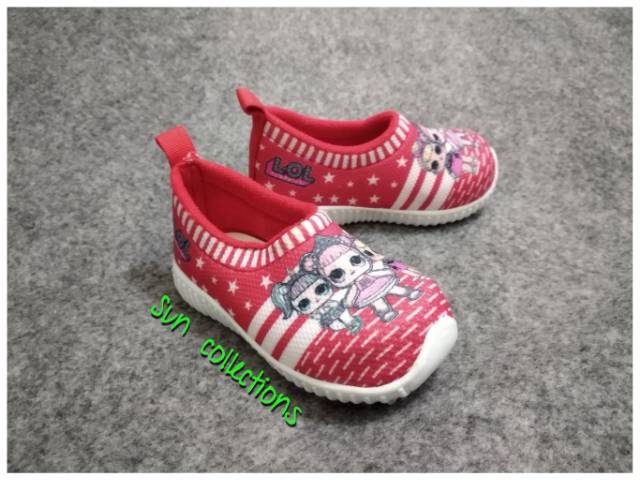 Sneakers anak Baby girl 02 (1)kg muat 6 pasang